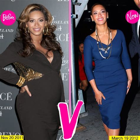 How did Beyonce lose weight after baby?