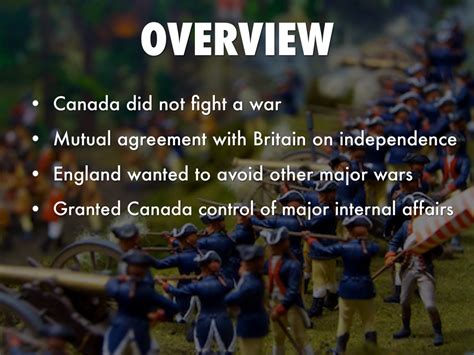 How did Canada become more independent from Britain?