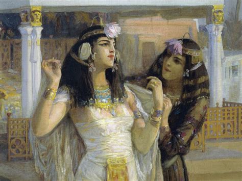 How did Cleopatra deal with periods?