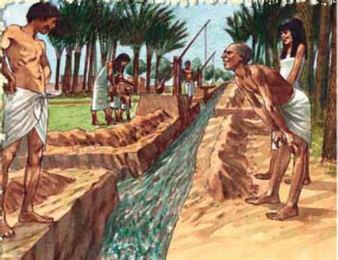 How did Egyptians get drinking water?
