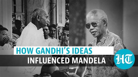 How did Gandhi inspire Nelson Mandela?