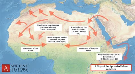 How did Islam spread in Africa?