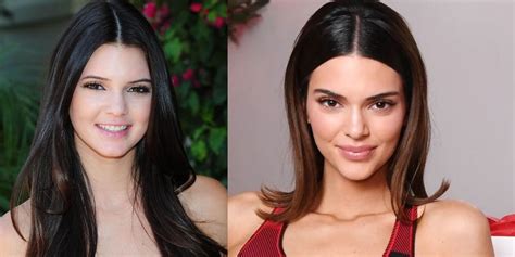 How did Kendall Jenner grow up?