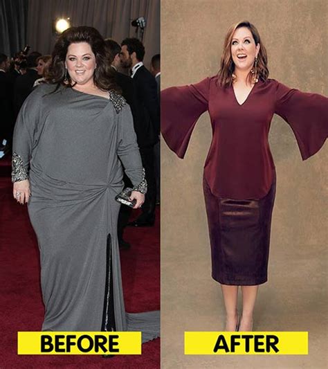 How did Melissa Mccarthy lose weight?