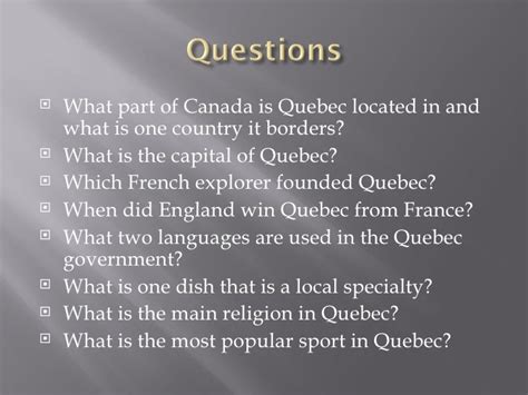 How did Quebec get its name?