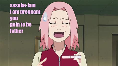 How did Sakura get pregnant?