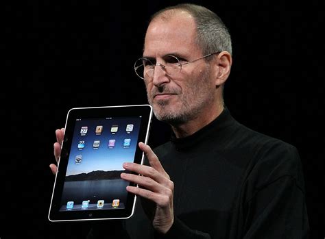 How did Steve Jobs think of the iPad?