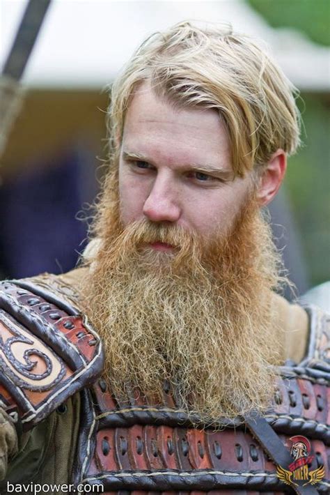 How did Vikings take care of their beards?