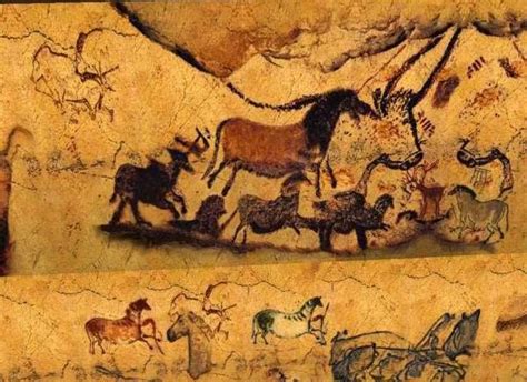 How did early humans express themselves through art?