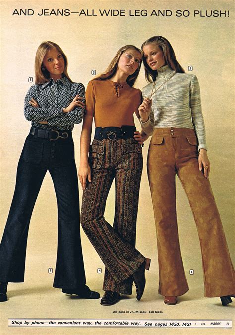 How did girls look in the 70s?