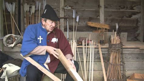 How did medieval people make arrows?