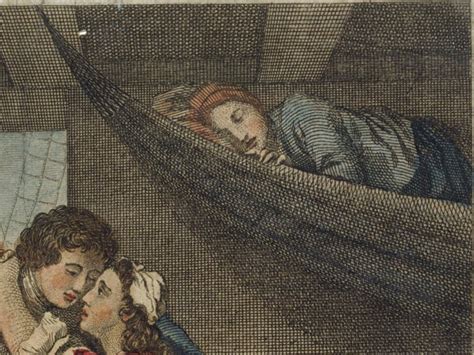 How did people sleep in the 1700s?