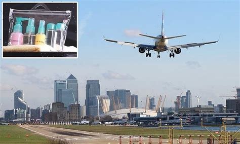How did the London airport scrap the 100ml rule?