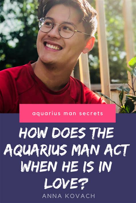 How do Aquarius act when in love?
