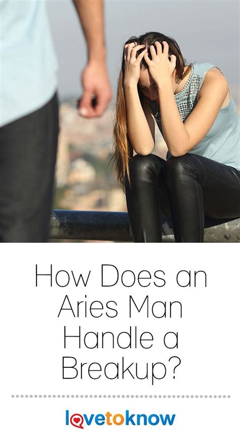 How do Aries handle breakups?