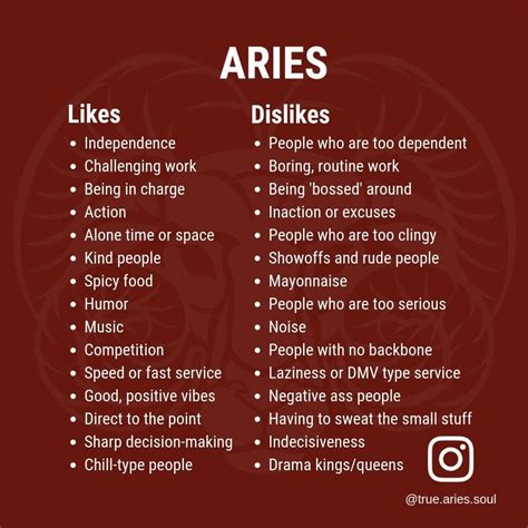 How do Aries like to be loved?