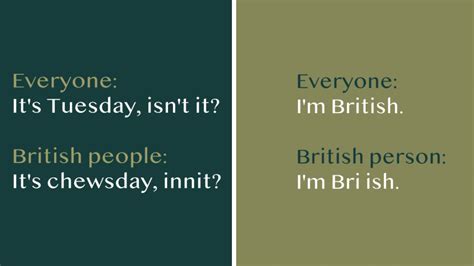How do Brits say weird?