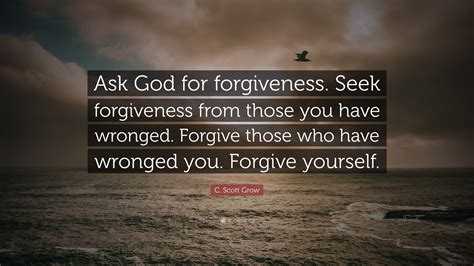 How do Christians ask God for forgiveness?