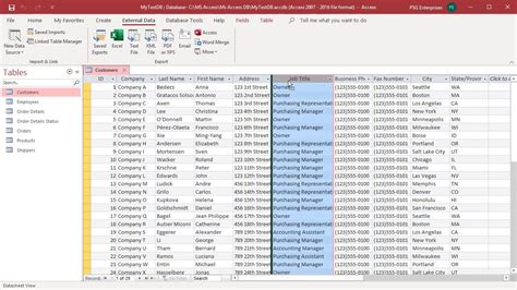 How do I Export a contact list to Excel?
