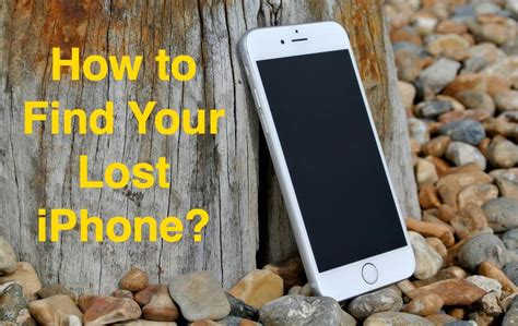 How do I Find My lost iPhone on silent?