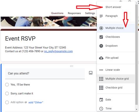 How do I RSVP to a Google invite?