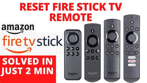 How do I Reset my Fire Stick remote without the remote?