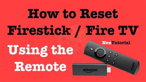 How do I Reset my unresponsive fire stick remote?