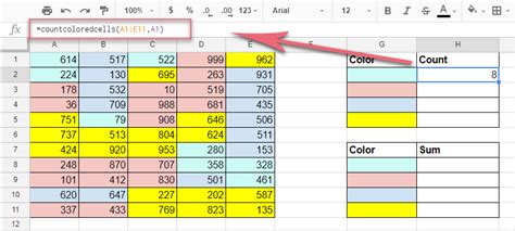 How do I SUM specific cells in Google Sheets?