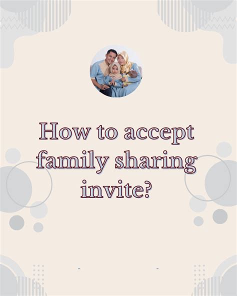 How do I accept Family Sharing?