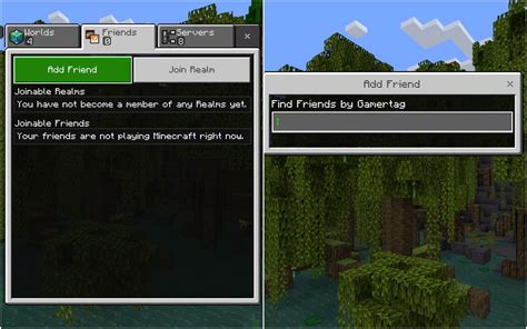 How do I accept friend requests on bedrock?