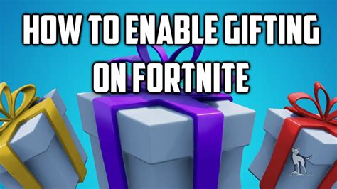 How do I accept gifts on fortnite?