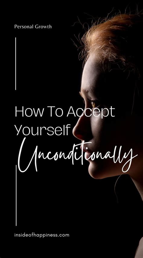How do I accept myself?
