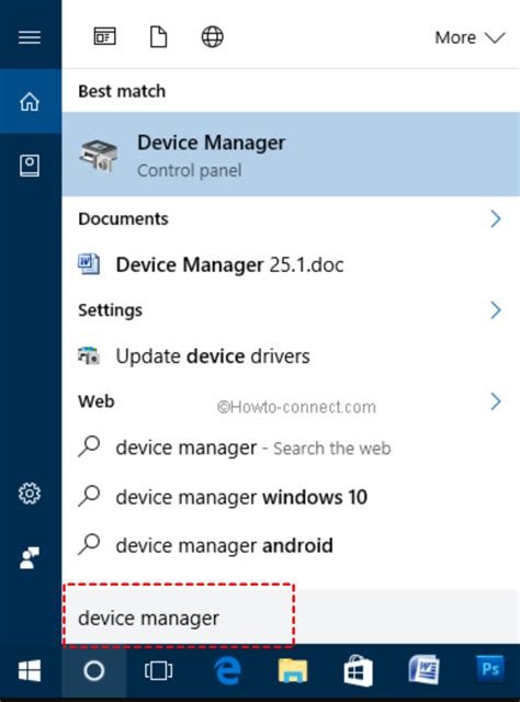 How do I access Device Manager remotely Windows 10?