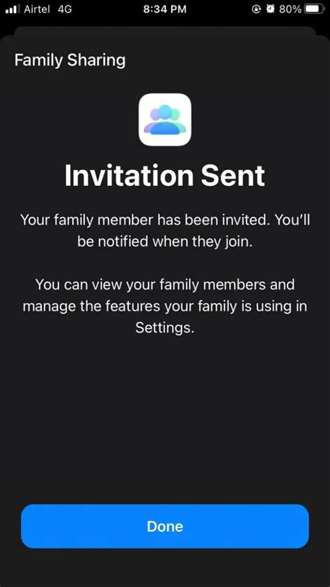 How do I access apps on Family Sharing?