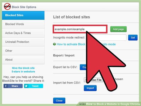 How do I access blocked sites on Chrome?