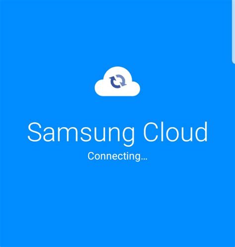 How do I access my Samsung cloud?