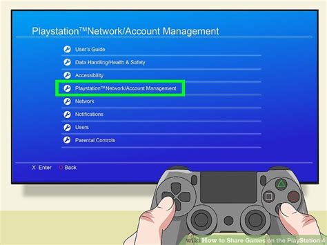 How do I access shared games on PS4?