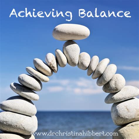 How do I achieve balance?
