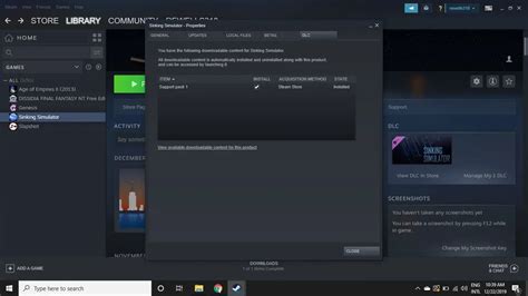 How do I activate DLC on Steam?