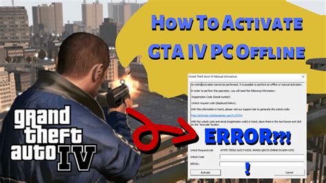 How do I activate GTA IV PC offline?