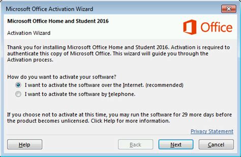 How do I activate Microsoft Office family?