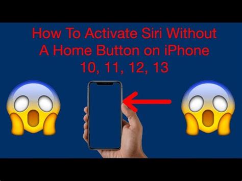 How do I activate Siri without?