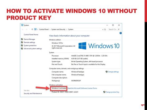 How do I activate Windows 10 without product key?