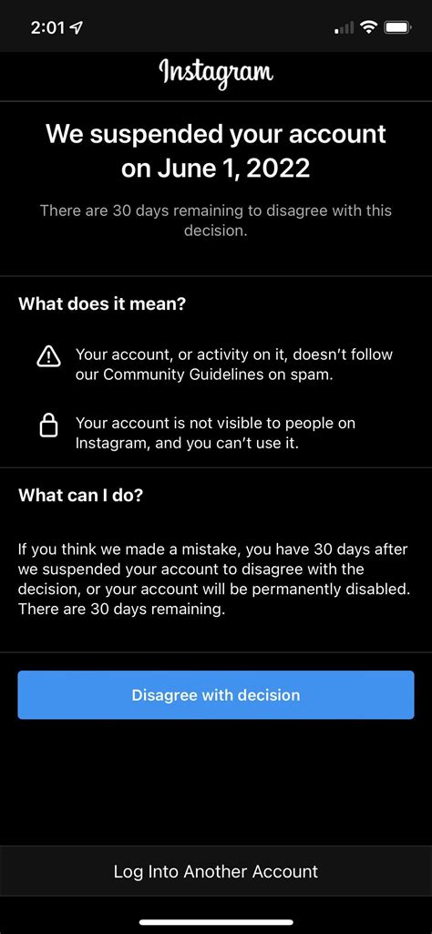 How do I activate my banned Instagram account?
