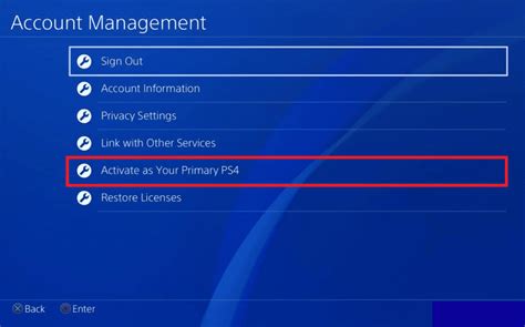 How do I activate my deactivated PS4?