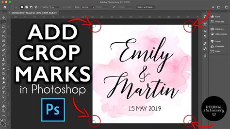 How do I add Crop Marks in Adobe?