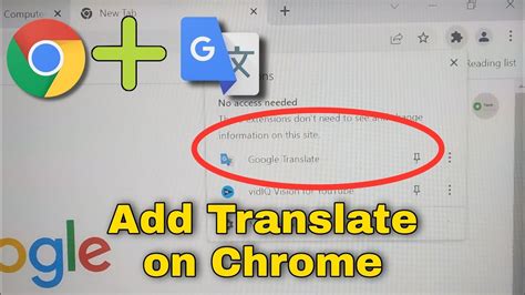 How do I add Google Translate extension?