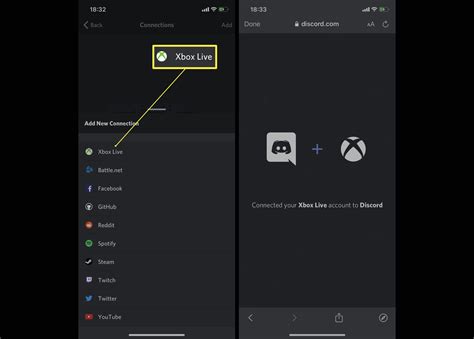 How do I add Xbox Live to Discord?