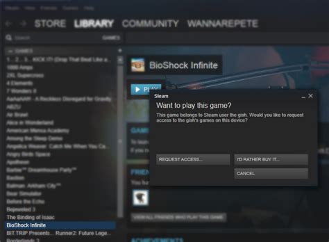 How do I add a device to my family library on Steam?
