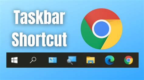 How do I add a shortcut to my taskbar in Chrome?